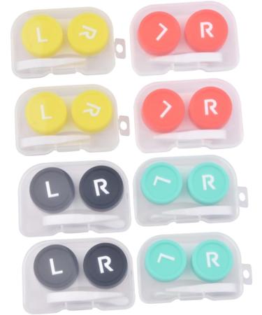 Homsfou 8er Box Tweezers - Travel Case for Contact Lens Removal & Storage | Easy Adjust Lens Holder Tool - Buy Online on GoSupps.com