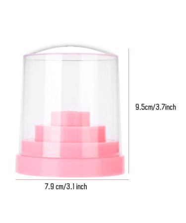 Nail Drill Bits Holder & Nail Polish Grinding Container with Lid - 48 Holes Gel Display Box for Manicure & Pedicure | Organizer Storage Case - Buy Online on GoSupps.com