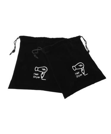 DRESSOOS 2pcs Storage Bag Hair Dryers Hair Dryer Storage Pouch Hair Dryer Drawstring Bag Multifunctional Bag