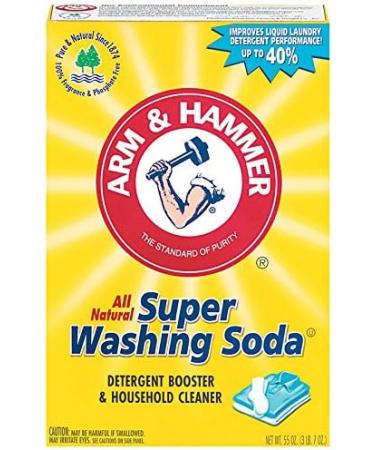 Fels Naptha Laundry Soap Kit with Borax & Washing Soda - 4 Bars, Natural Laundry Booster - Buy Online on GoSupps.com