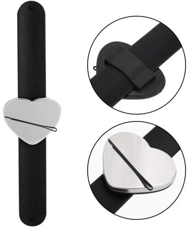 Magnetic Wristband Hair Clips Bracelet Professinal Quicky-stick Magnetic Pins Wrist Strap Hair Clips Hairpins Holder Salon Hairdressing Tool For Salon Use - Buy Online on GoSupps.com