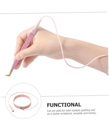 minkissy Tweezers Silicone Bracelet Lash Extension Supplies Silicone Tweezer Holder Lash Applicator Holder Wrist Band Strap Lash Extension Tweezer Parts Eyelash Protector Silica Gel - Buy Online on GoSupps.com