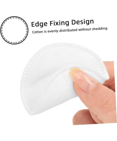 FRCOLOR 200 Pcs Disposable Face Sponges - Thick Overlock Cotton Nail Polish Cleaning Pads for Household Use - Buy Online on GoSupps.com