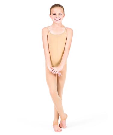 TotalSTRETCH Seamless Camisole Convertible Body Tights SUNTAN / PreTeen - PT-P