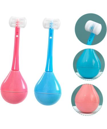 Minkissy 2-Pack 360 Children's Tumbler Toothbrush | Effective Oral Care Tools for Kids - Buy Online on GoSupps.com