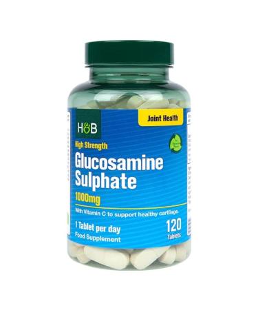 Holland & Barrett Glucosamine Sulphate 1000mg - with Vitamin C - 120 Tablets