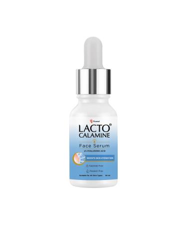 Lact'o Calamin'e 2% Hyaluronic acid with Penta-Ceramide complex |30 ml | Daily Face Serum Intense Hydration For Plump & Bouncy Skin| Unisex | Suitable for all skin types |No Parabens No Sulphates