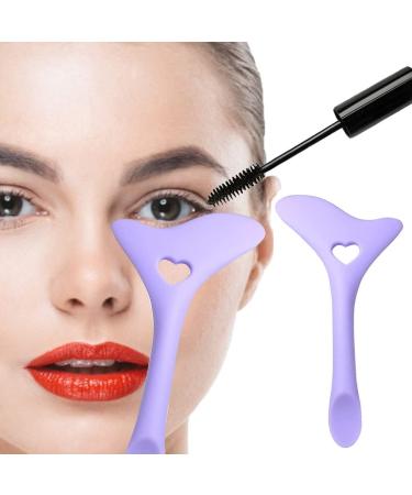 Silicone Aid Stencils Wing Tips Reusable Silicone Tool Mascara Drawing Aid Makeup Tool Applicator Tool (Purple) - Buy Online on GoSupps.com