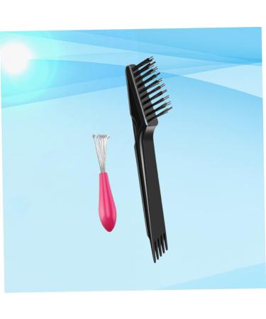 Housoutil Peigne Nettoyage Griffe 2 Pi ces En Pp Et Acier Inoxydable Outil pilation Cheveux Pour Usage Domestique Et Salon De Coiffure - Buy Online on GoSupps.com