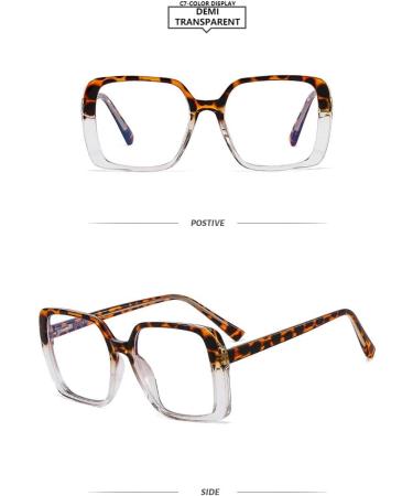 Buy Tr90 Square Frame Blue Light Blocking Glasses for Women & Men - Anti UV Ray Computer & Reading Glasses | International Shipping - Buy Online on GoSupps.com