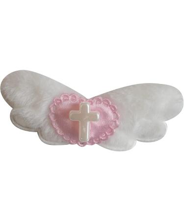 Sweet Hair Clip Gothic Cross Heart Angel Wings Hairpin Y2K Aesthetic Barrette Women Girls Sweet Hair Accessories Cute and Fashionable Hair Decoration pink-2P - Buy Online on GoSupps.com