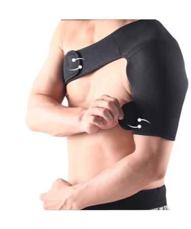 Buy Adjustable Elastic Shoulder Support Brace for Men & Women | Breathable Neoprene Compression Sleeves | Posture Corrector Strap for Optimal Back Support - Buy Online on GoSupps.com