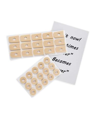HEALLILY Callus Pads Blister Patch Bandages - 60pcs Self Adhesive Toe Protectors for Heel Blister Prevention - Buy Online on GoSupps.com
