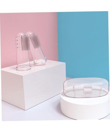 Minkissy Disposable Toothbrush for Babies - 20-Sentence Fingerbrush & Travel Mouth Cleaning Tools (1 Pack Transparent) - Buy Online on GoSupps.com