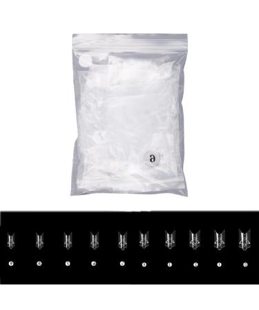 500Pieces Fake Nails Hollow Nail Tip Press On Nails Artificial Nails Full Cover Resin Fake Nails for Women Girls Nail Decorations Nail Accessories Manicure Tools DIY Nail Art