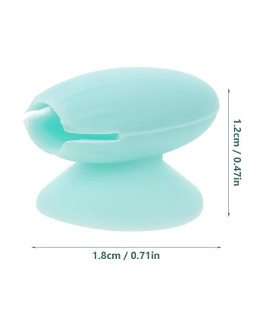 FRCOLOR 24 Pcs Disposable Lip Brushes with Dust Covers - Reusable Lip Protector & Exfoliator Wands - Light Green Transparent Travel Size - Buy Online on GoSupps.com