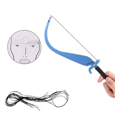 Eyebrow Line Marker Ruler Microblading Eyebrow Shaping Tool (Blue)