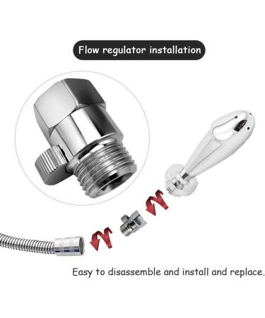 Shower Douche Enema Kit - 5 Hole Cleansing System with Regulator & 59-Inch Hose for Optimal Hygiene - Buy Online on GoSupps.com