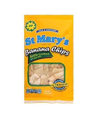 St Marys Banana Chips 71g Box of 24-Fd