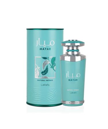 Lattafa Mayar Natural Intense Eau de Parfum Spray for Women 3.4 Ounce 3.4 Fl Oz (Pack of 1) Fruity - Buy Online on GoSupps.com