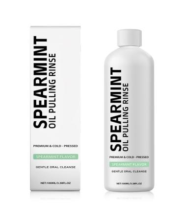 100Ml Mint Oil Pulling Bain De Bouche l'Haleine Fra che Le Blanchiment Des Dents Et Des Gencives Plus