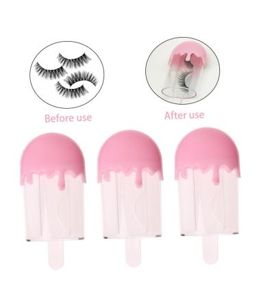 Buy Housoutil 6 Pcs False Eyelash Case & Lifting Kit - Cute Eyelash Organizer for Travel - Durable Transparent Storage for Fake Lashes - Buy Online on GoSupps.com