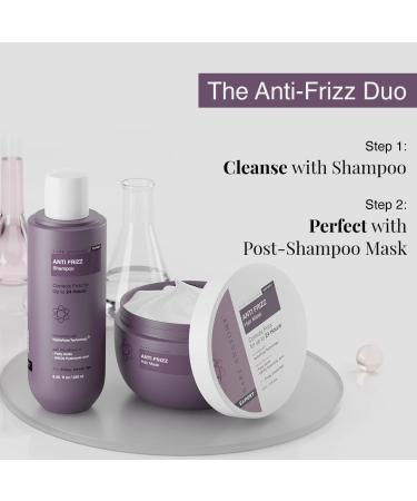 Bare Anatomy Anti Frizz Hair Mask | 24-Hour Frizz Control | Hyaluronic Acid & Fatty Acids | Deep Conditioning | Sulphate & Paraben Free | Unisex | 250g - Shop Now - Buy Online on GoSupps.com