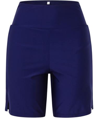 Women's High Waist Swimming Shorts | Plus Size Beach Skirt | Casual Bathing Shorts for Marine Wear - Buy Online on GoSupps.com