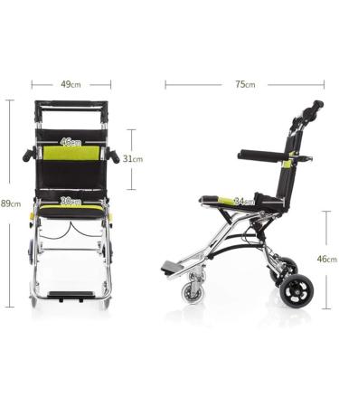Portable Folding Travelling Outdoor Comfortable Mobile Wheelchair Displacement Machine Ultra Lightweight Aluminum Alloy Transport Outdoor Comfortable Mobile Wheelchair Displacement Machine - Buy Online on GoSupps.com