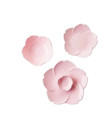 WALFREW Coupe à Fruits Sakura Bone China Assiette à dîner Fleurs de Cerisier Glaçure Assiette en céramique Steak Fruits Noix Plateau Saladier Snack Plats Assiette