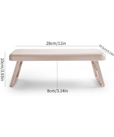 Nail Hand Rest - Comfortable Stable Arm Rest for Nails - Foldable Hand Stand for Nails Nail Armrest Hand Holder for Acrylic Nails Brown - Buy Online on GoSupps.com