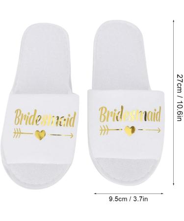 Sdfafrreg Print Slippers | Comfortable Lightweight Cotton Slippers (29 * 23 * 8cm) - Ideal for Bridesmaids and Hotels - Buy Online on GoSupps.com