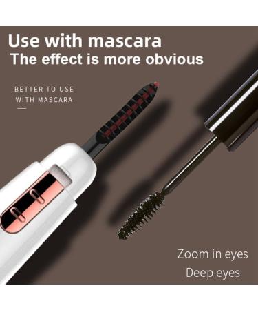 Portable Electric Eyelash Curler Mini Professional Tool Plastic Battery Powered Makeup Essential - Buy Online on GoSupps.com