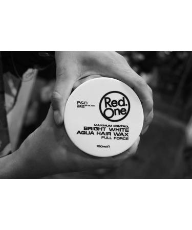 RedOne Aquatic Styling Wax White 150 ml | Provides Smooth | Ultra Hold | Gel Wax | Peach Scent | Maximum Control | Pack of 12 - Buy Online on GoSupps.com