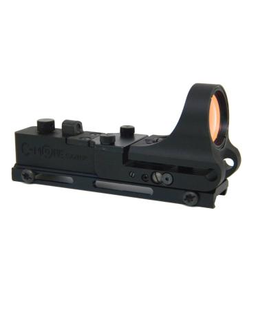 C-MORE Systems Railway Red Dot Sight with Click Switch 8 MOA Aluminum