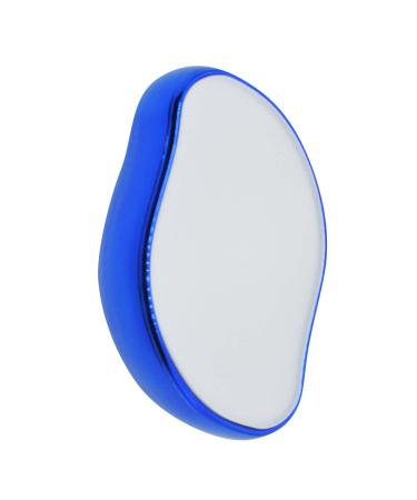 WFRAU Men & Women Painless Crystal Hair Eraser & Skin Exfoliator Tool - Magic Crystal Hair Removal for Arms Legs Back for Body Any Part (blue new)