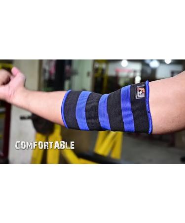 Buy Elbow Compression Sleeve Support Brace (M-L) - Best for Pain Relief & Injury Recovery - International Shipping Available - Buy Online on GoSupps.com