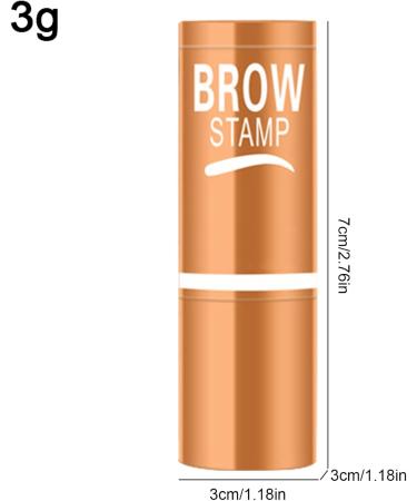 Eyebrow set 3 grams waterproof hairlines powder waterproof eyebrows with brush for beginners people women ladies mothers girlfriends dates parties events and - Buy Online on GoSupps.com