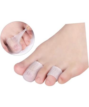 LALAFINA 4 Pairs Silicone Gel Toe Sleeve Protectors - Blisters & Corns Cushions - Buy Online on GoSupps.com