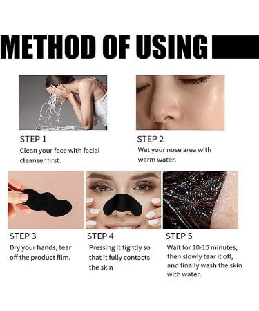 10 Pcs Benzoyl Peroxide Blackhead Remover Nose Strips for Face and Pores - Buy Online on GoSupps.com