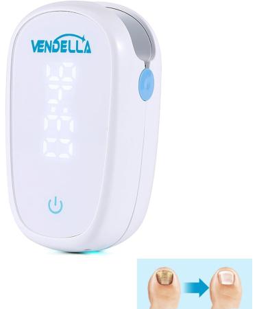 VENDELLA Nail Fungus Cleaning Laser Device Rechargeable Nail Fungus Treatment Device for Onychomycosis Discoloured Brittle Cracked Nails and Thickened Toenails and Fingernails