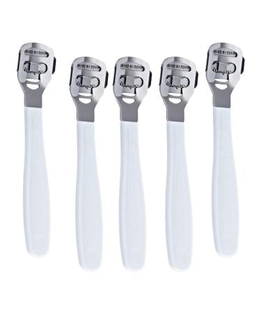 Exceart Metal Spatula Set - 5-Piece Pedicure Tools for Smooth Feet | Heel Scraper Corn Cutter & Razor for Hard Skin - Buy Online on GoSupps.com