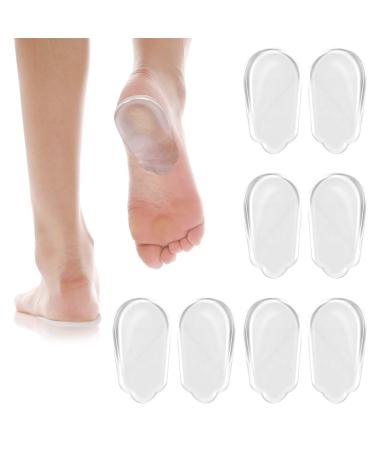 (4 Pairs)Orthopedic Insoles for Men&Women Lateral Heel Wedges Shoe Inserts Height Increase Silicone Shoe Pad for Corrective Pronation  Supination O/X Type Leg Corrective Heel Pain.
