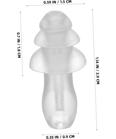 Minkissy 40pcs Ear Plugs - Noise Cancelling Earbuds for Sleep & Swimming | White Silicone Sound Blocking Earplugs (1 Count - Buy Online on GoSupps.com