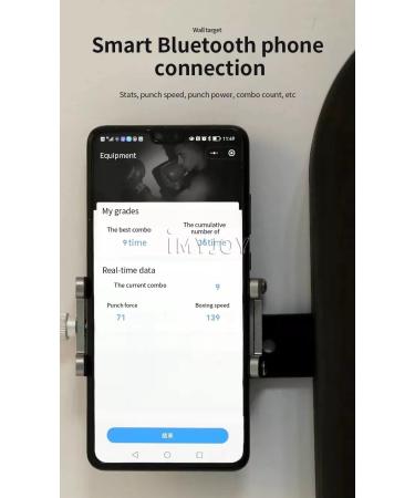 Mini Portable Wall-Mounted Children's Boxing Ring Game with Smart Music Liteboxer Machine and Black Boxing Glove - Buy Online on GoSupps.com