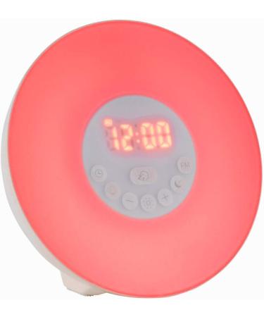 Buy TFA Dostmann Daylight Alarm Wake Up Light - Sunrise Alarm Clock with FM Radio & 6 Tones | International Shipping Available - Buy Online on GoSupps.com