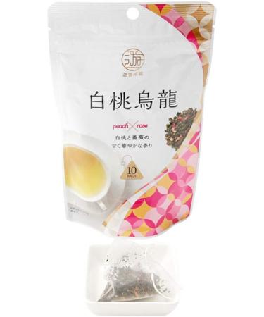Japanese NITTON-Tea White Peach & Rose Oolong Tea 10pcs/Bag 20g ( ) 10 20g (1-Pack) 20 g (Pack of 1) - Buy Online on GoSupps.com