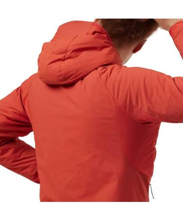 Odlo Women's Insulated Ascent S-Thermic Hooded Jacket - L Ketchup | Buy Now for International Shipping - Buy Online on GoSupps.com