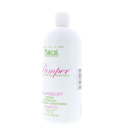 Nairobi Pamper Moisturizing Conditioning Shampoo 32 oz - Unisex Hydrating Shampoo for Dry Hair | International Shipping Available - Buy Online on GoSupps.com