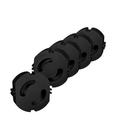 Norjew's child lock for socket 20 pieces - socket protection plug -in sockets of child safety socket fuse for baby and children - black black - Buy Online on GoSupps.com